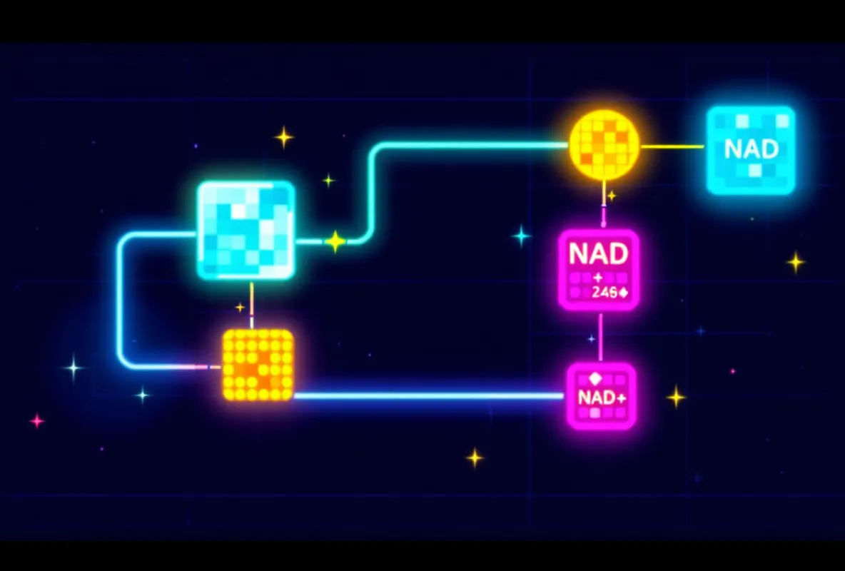 Cells pass energy along with NAD+ and spend NAD+ on repairs